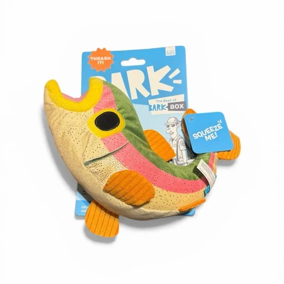 ✨NWT - Bark “Brooke Trout” Plush Dog✨ - Picture 3 of 5